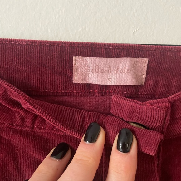 EUC Altar’d State Corduroy Skirt | Wine | Small - Picture 3 of 4
